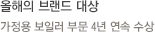 올해의 브랜드 대상