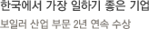 '한국에서 가장 일하기 좋은 기업